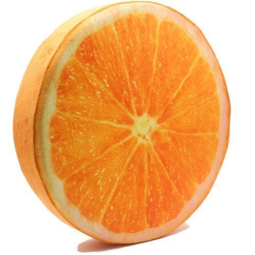 Fruit Cotton Office Chair Back Cushion Sofa Throw Pillow