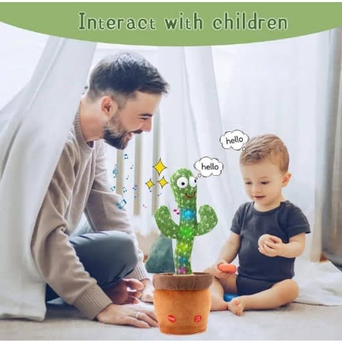 Hambo Talking & Dancing Cactus Toy For Kids