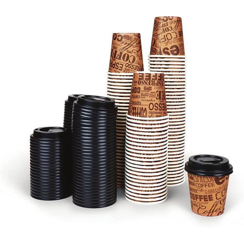 (100 Pk) 2.5 Oz Disposable Espresso Cuban Coffee Mini Cups