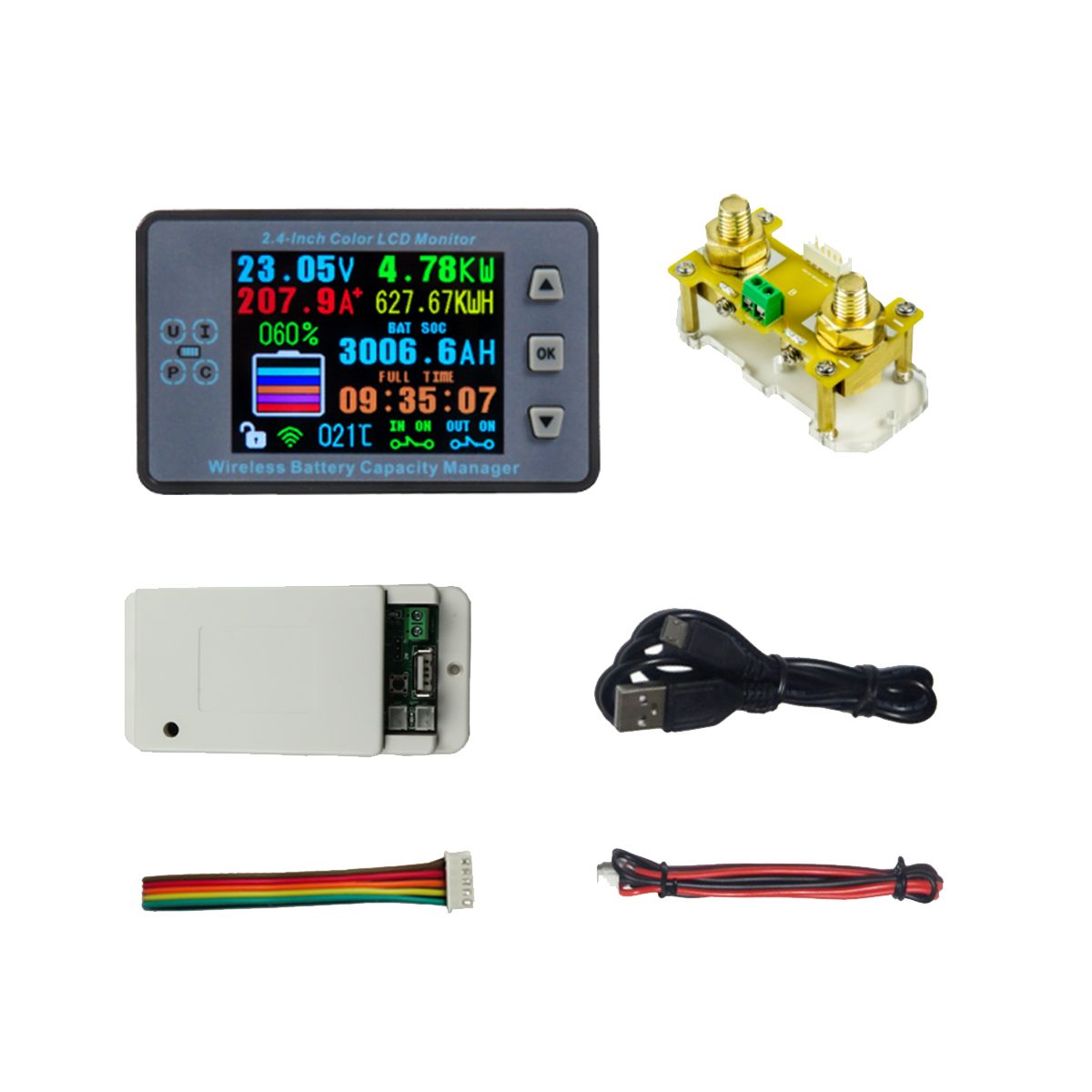 VAC8710F 2.4 Inch Wireless Voltage Meter+Acquisition