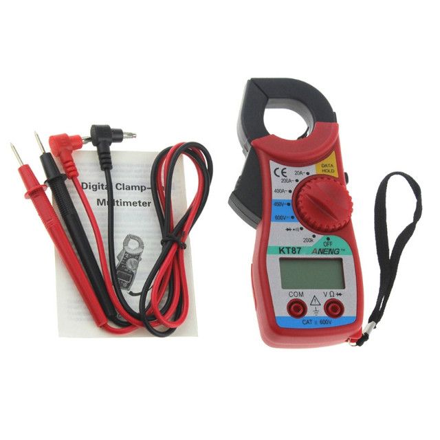 Aneng Digital Multimeter Amper Clamp Meter Current Clamp Ac