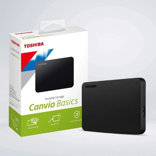 Canvio 2.5 USB 3.0 External Hard Drive Hdd -4TB