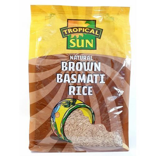 Natural Brown Basmati Rice 2kg - PACK OF 2
