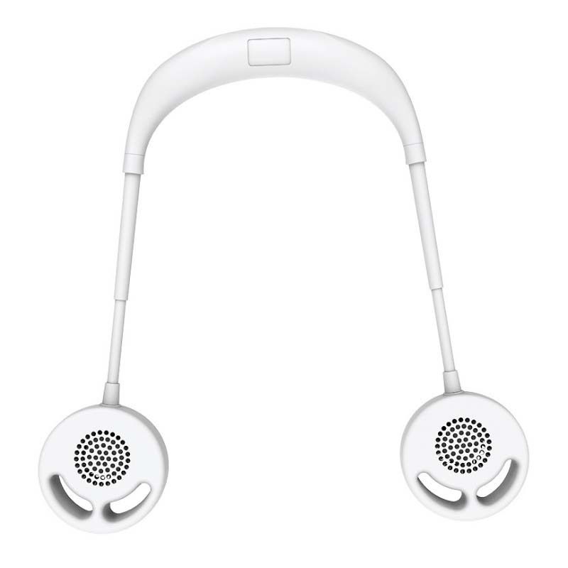 Hanging 3 Bladeless New Adjustable Neckband Hand Double Fan 1pcs Speed Fan Fan Neck Personal Protable Summer Leafless Free