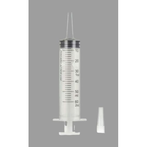 Syringe (60ml/cc Plastic Syringe  Measuring) Liquid X2PCS