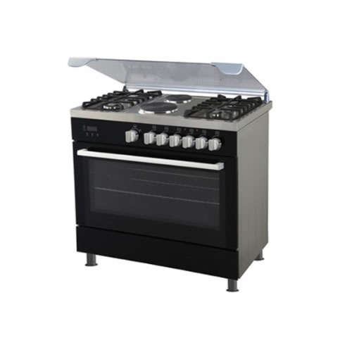 4 Gas Burner + 2 Hot Plate With Oven Grill Cooker