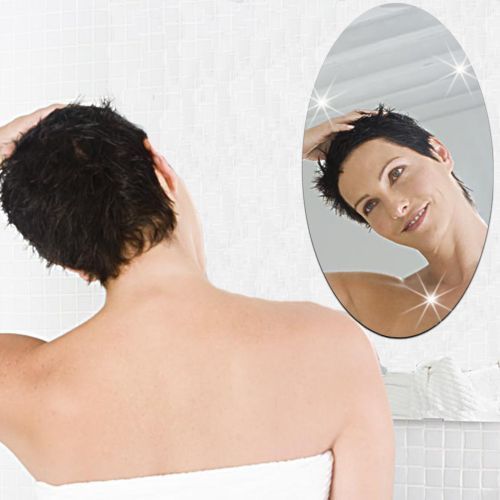 Bathroom Waterproof Mirror Sticker