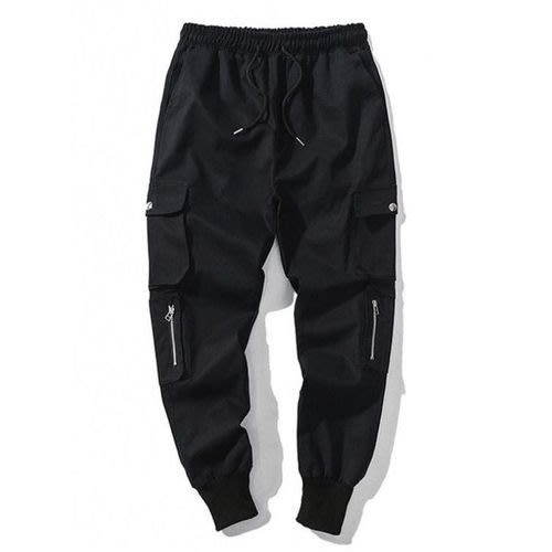 Unisex Cargo Pant - Black