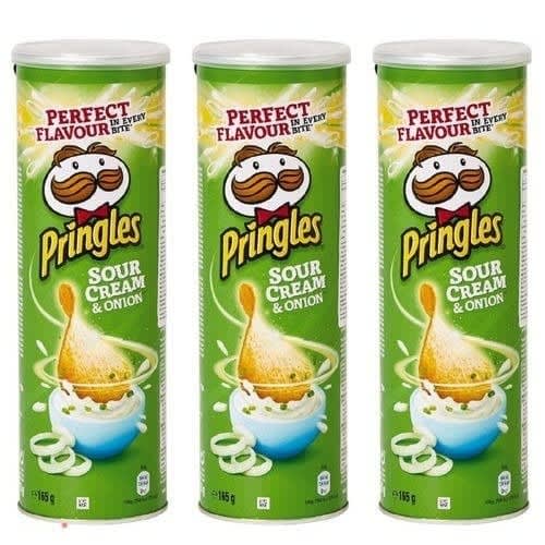 Sour Cream & Onion - 165g X 3pcs