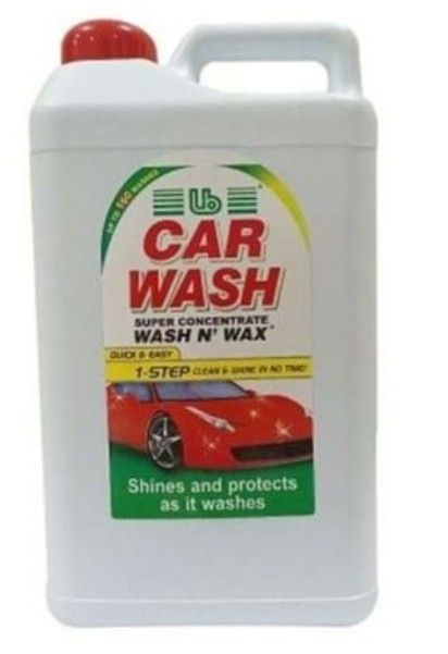 CAR WASH 'N' WAX LIQUID SOAP..(4LT)