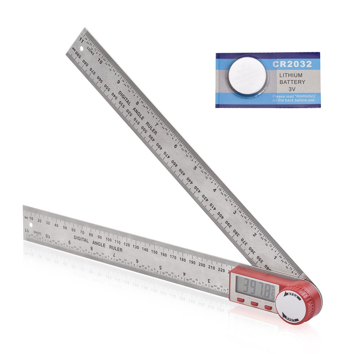 Digital Angle Finder Ruler 11inch/ 300mm Stainless Steel