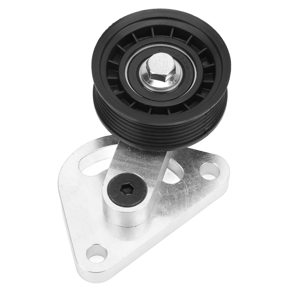 Metal Manual Belt Tensioner With Pulley Car Accessory