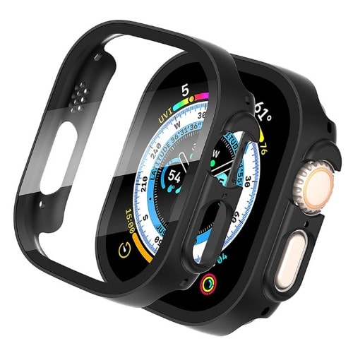 Protective Case With Glass Screen Protector For IWatch Ultra  - 49mm