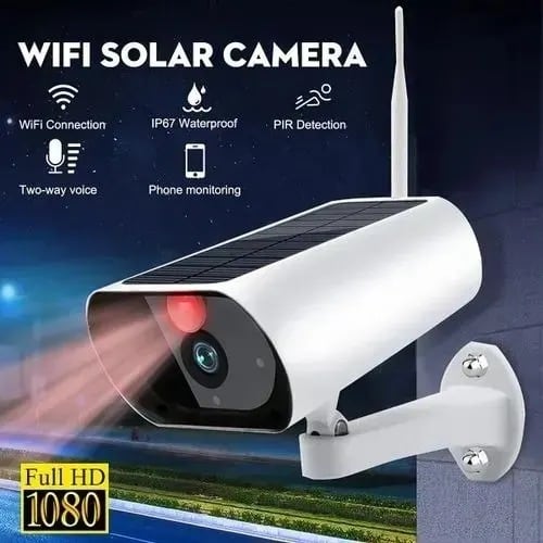 Wireless Solar Wi-fi CCtv Camera
