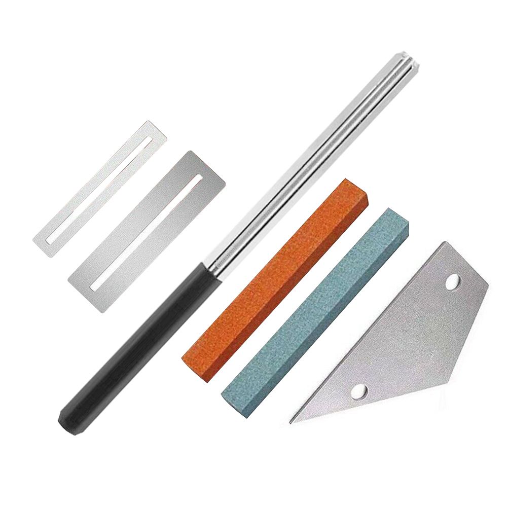 6Pcs Guitar Luthier Tool Kit Fret Crowning File Dressing