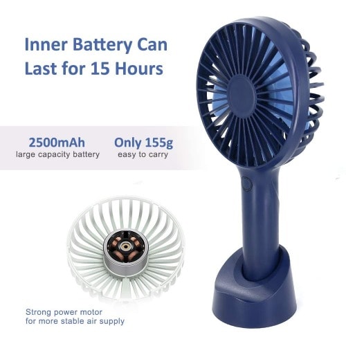 Mini Handheld Rechargeable Fan
