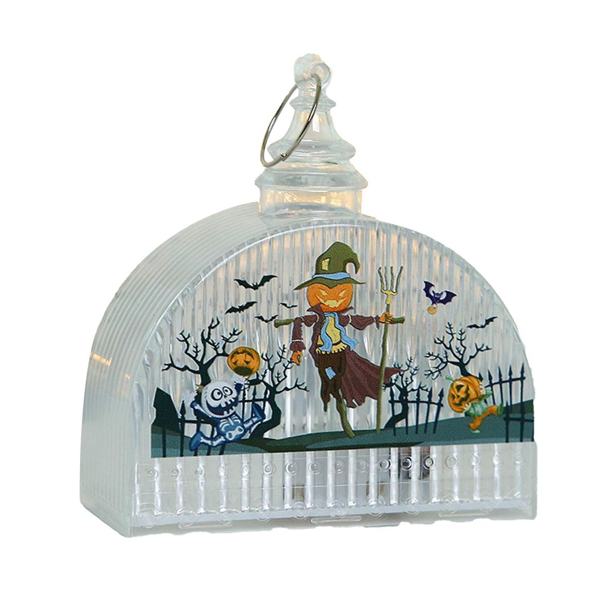 Halloween Pumpkin Lantern Children's Portable Halloween Halloween Decoration Ornament Luminous Props Party Ornaments scarecrow