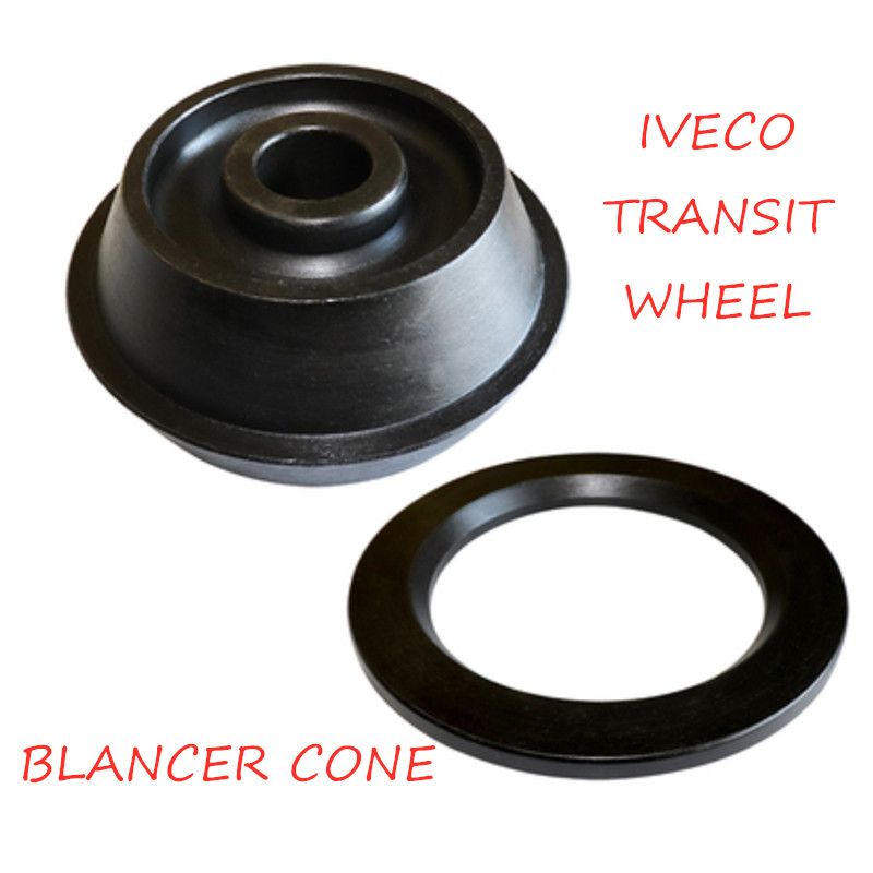Iveco Transit Isuzu Double-sided Cone Fixture Two-disc Large Cone Tire Dynamic Balancing Machine Accessories