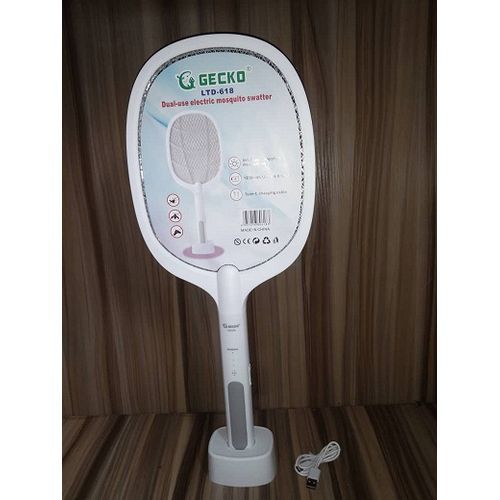 Rechargeable Mosquito Killer Bat/Swatter + Solar And USB