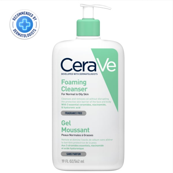 Foaming Cleanser for Normal to Oily Skin with Niacinamide  3 Essential Ceramides 473ML