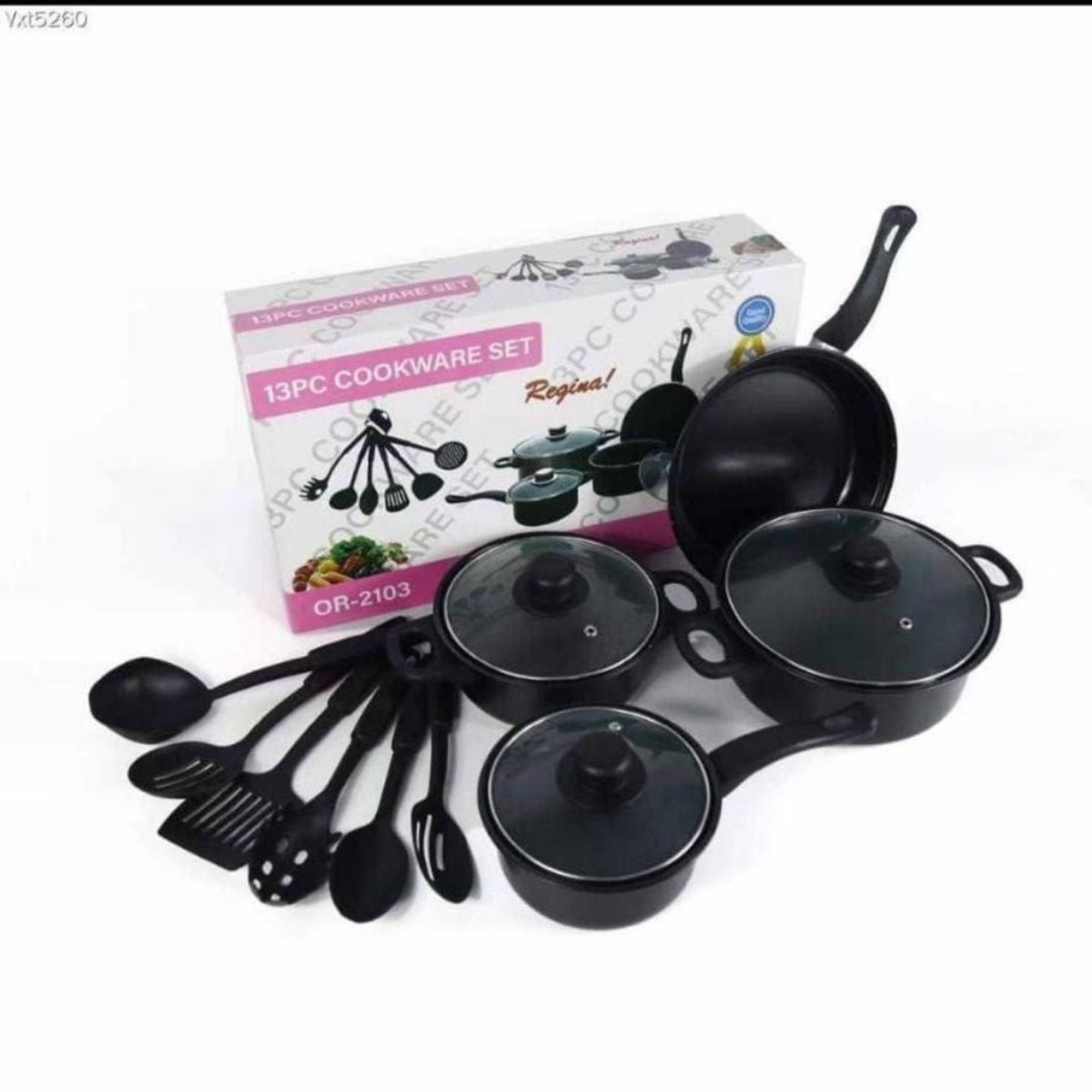 13Pcs Kitchen Non-Stick Cookware Utensils