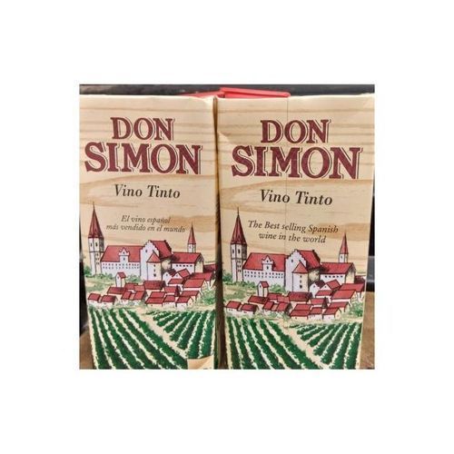 Red Wine Vino Tinto 1 Litre - 12 PACKS