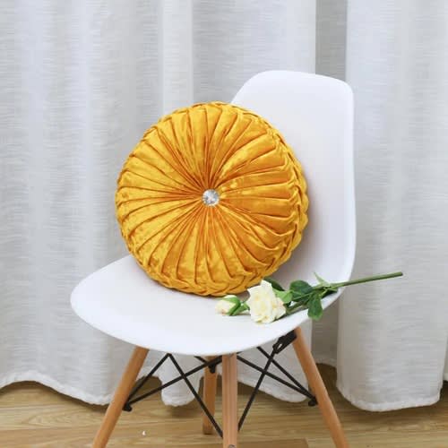 Luxury Throw Pillow - Yellow Gold + Free Gift