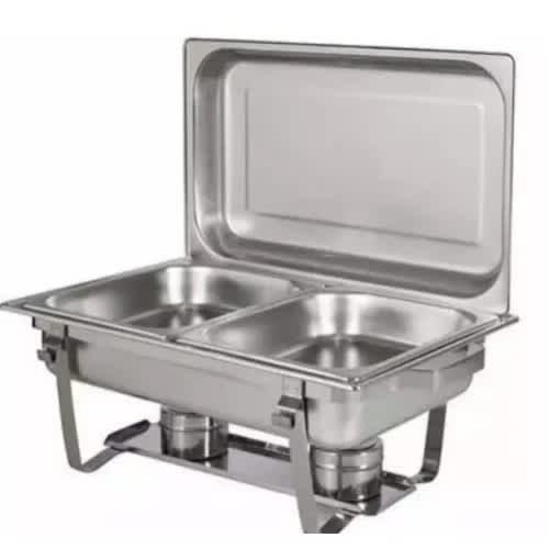 Double Chaffing Dish - Sliver - 9.5L