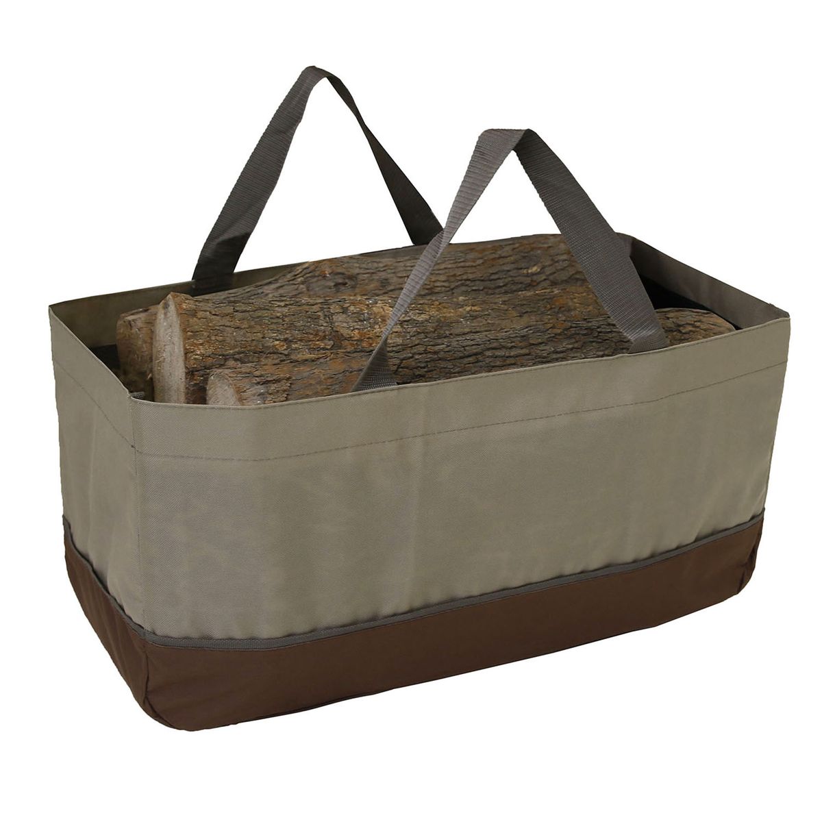 Firewood Log Carrier Large Firewood Bag Wax Canvas Log