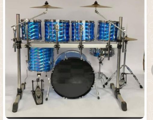 7 Set Professional Yamaha Drum