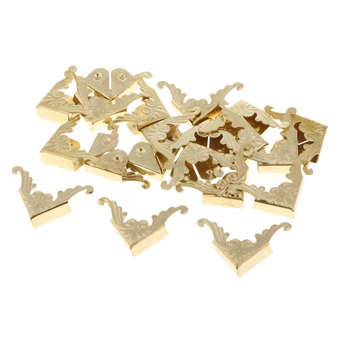 20pcs Metal Corner Protectors Photo Frame Corner Furniture Corner