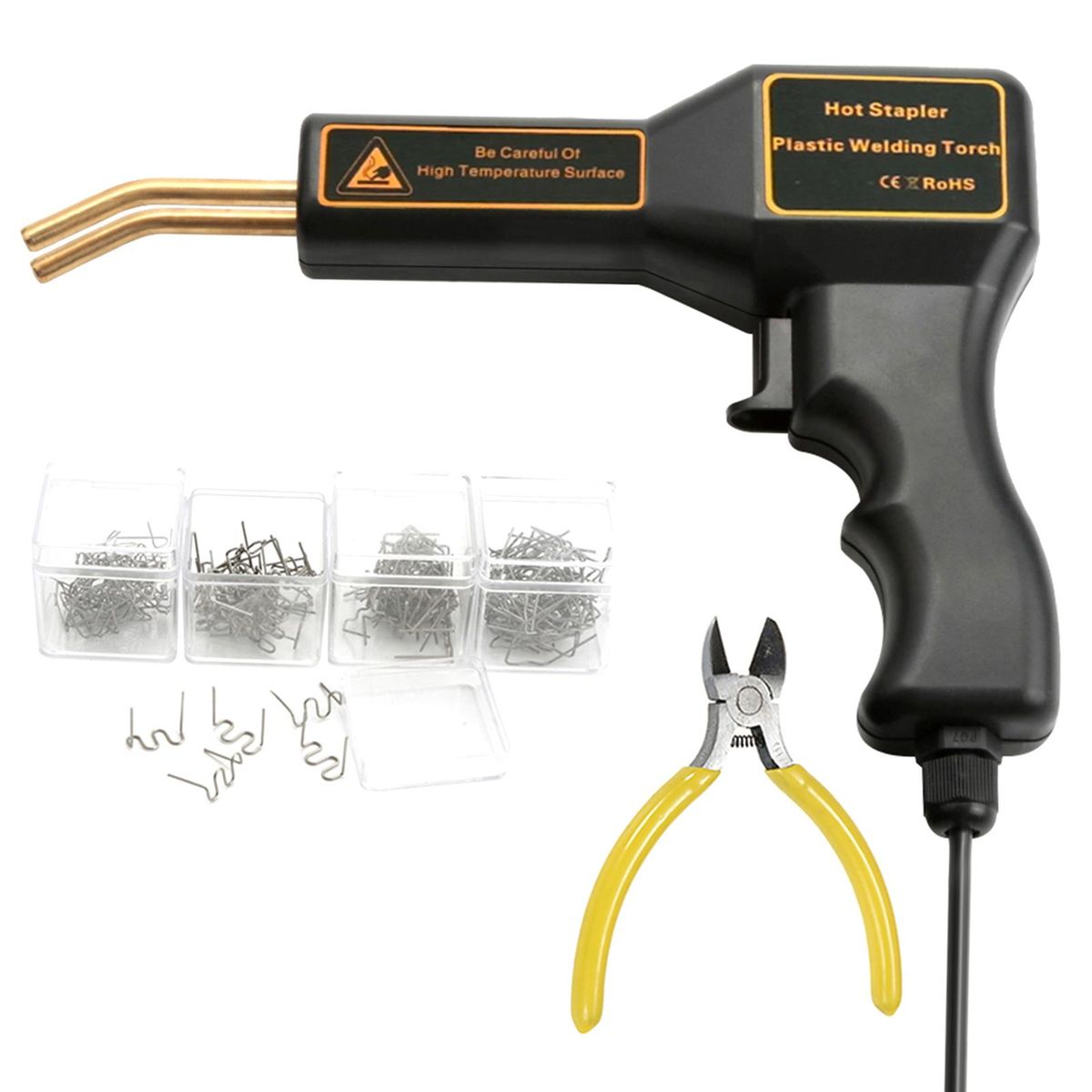 30W Hot Stapler Plastic Welding Machine Car Bumper Repair Kit Welding Repairing Machine Welder Gun Repair US Plug