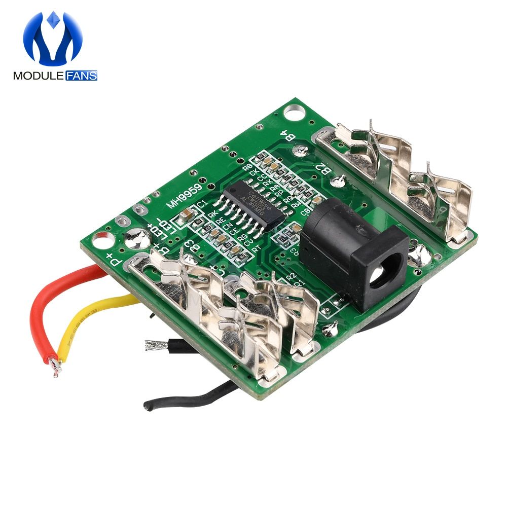 5S 5 Serial 18V 21V 20A Li-Ion Lithium Battery Charging Protection Board Module Pack Circuit Board BMS Module For Power Tools