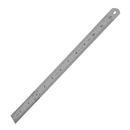 Stainless Steel Double Sided Metric Ruler