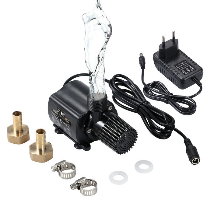 DECDEAL Brushless Water Pump Ultra-quiet DC12V Micro-Type 3