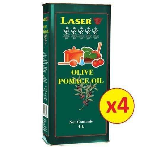 Pomace Olive Oil - 4L - Pack Of 4