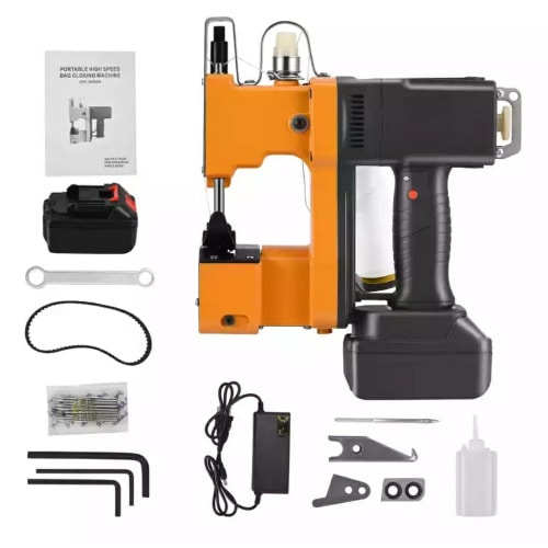 Portable Battery Operated Bag Closing Sack closer Machine