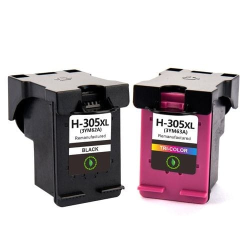 Azra 305xl - Black & Tri-colour Ink Cartridge For Replacement
