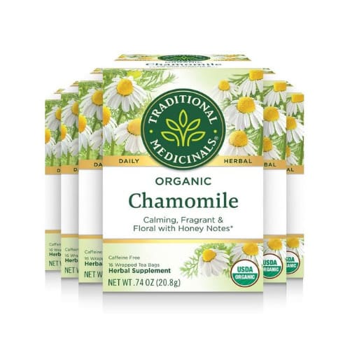 Chamomile Tea Organic 16 Wrap X 6 Pack