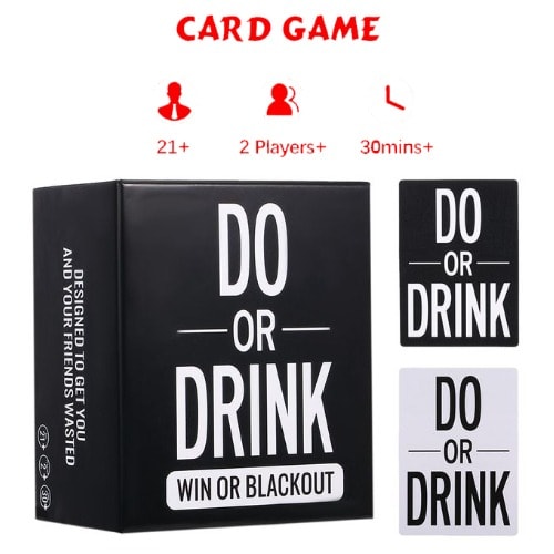 Do Or Drink Card Game For Adults Games Dare Or Shots