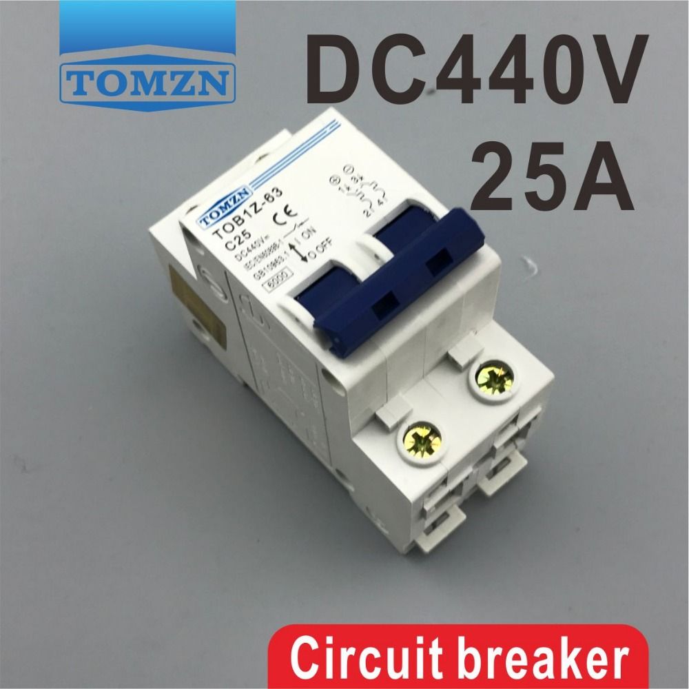 Circuit DC 25A Breaker 440V 2P