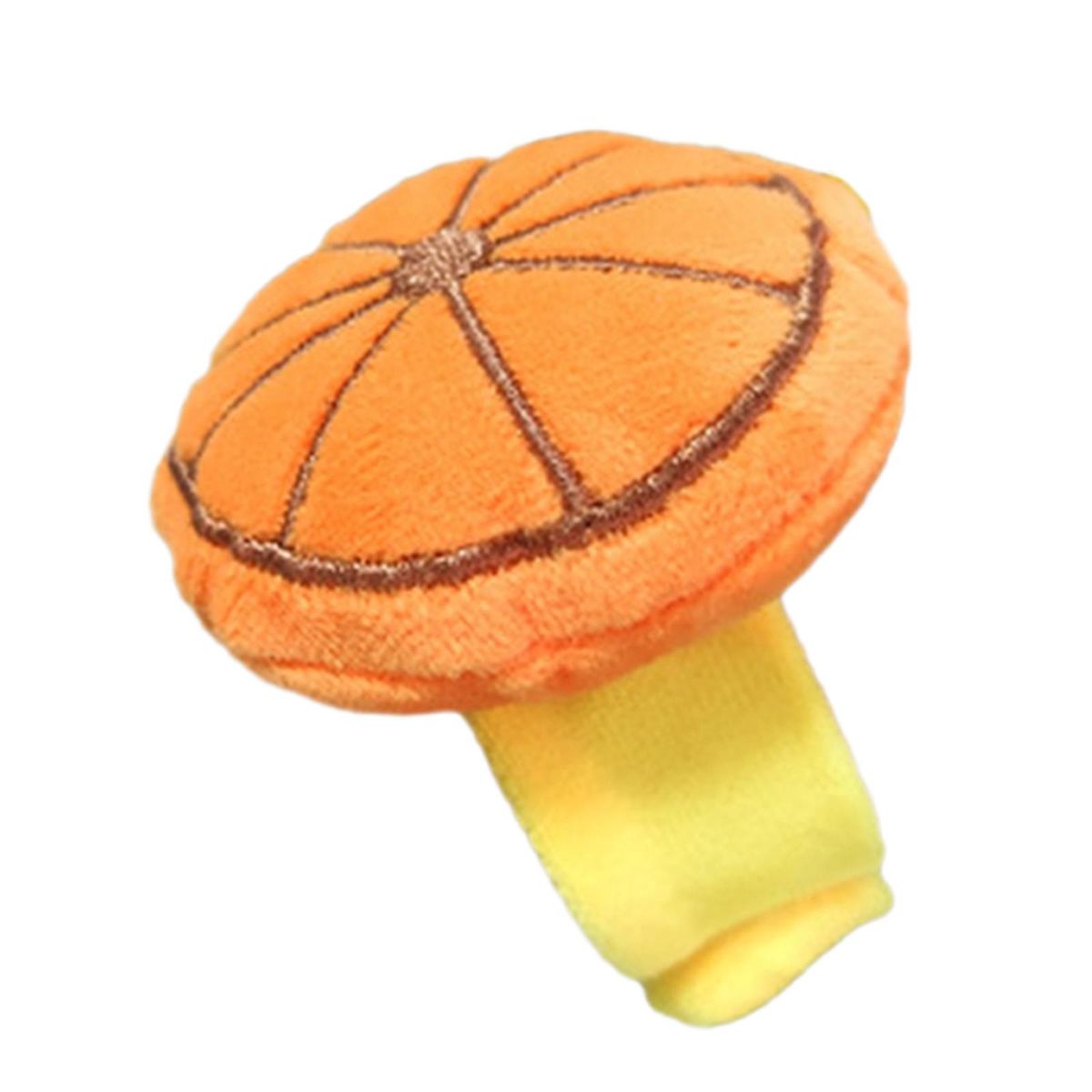 Plush Wrist Pin Cushion  Band Pincushion Lemon