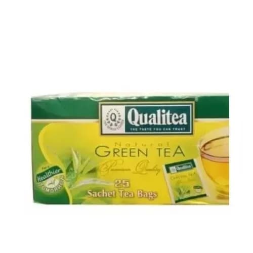 Qualitea Natural Green Tea - 25 Bags
