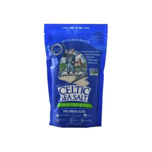 Selina Naturally Celtic Sea Salt Fine Ground - 1 Lb