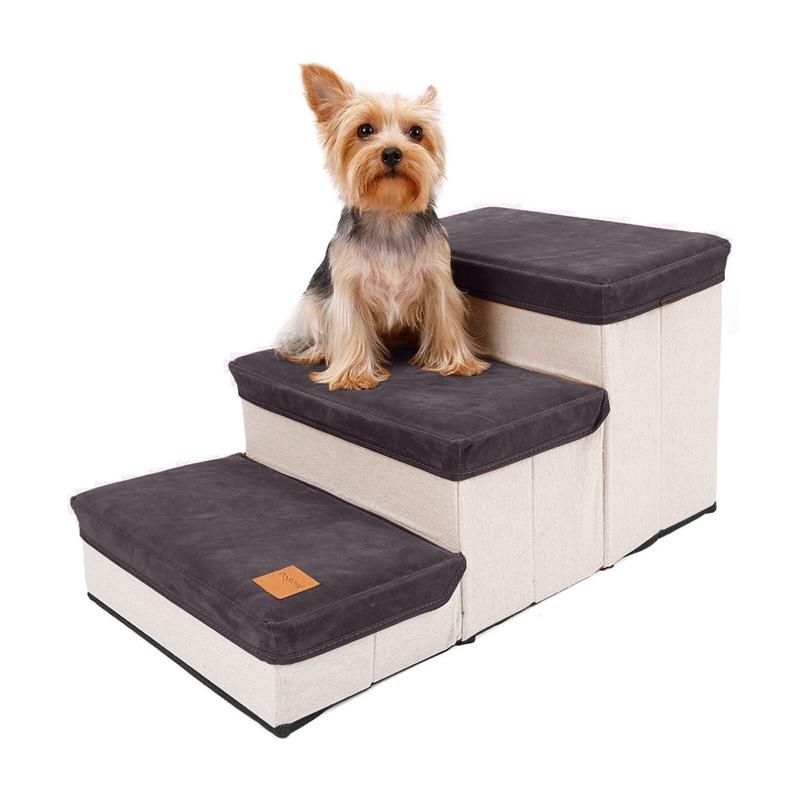 Folding Pet Stairs 3 Steps For Small Dogs Cats Stepper