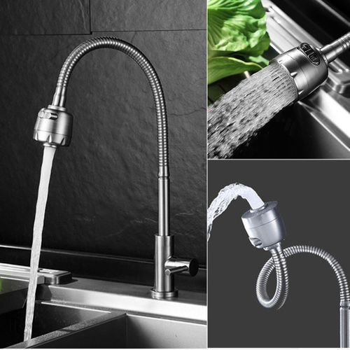 Kitchen 360&deg; Rotatable Water Tap Sink Faucet Swivel  Spray