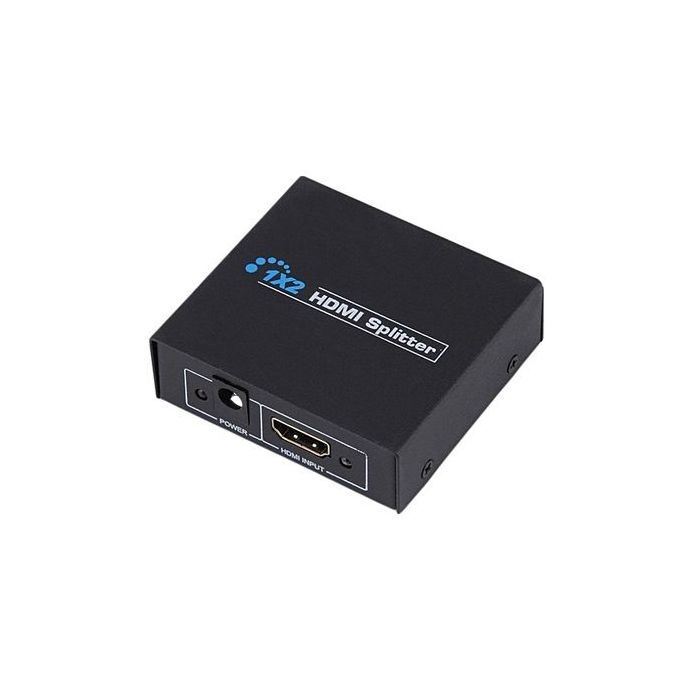 HDMI Splitter Full HD 1080p Video HDMI Switch Switcher 1X2 Split 1 In 2 Out Amplifier Dual Display For HDTV DVD PS3 Xbox