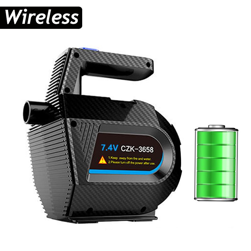 Air Compressor Electric Pump Wired Wirless Electric Inflator Pump For Inflatable Bed Couch Pool Raft Car Bicycle Tires Pump