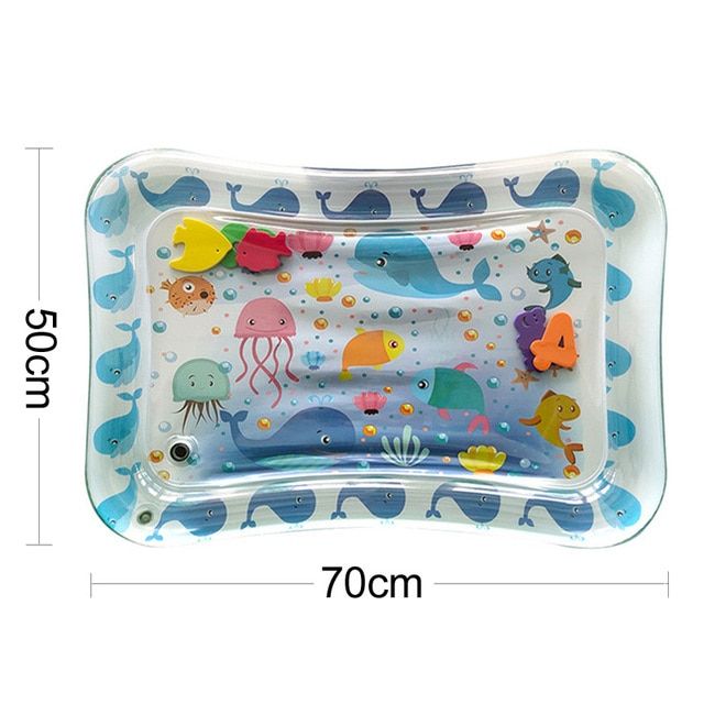 Baby Kids Water Play Mat Inflatable Playmat Water Play Mat