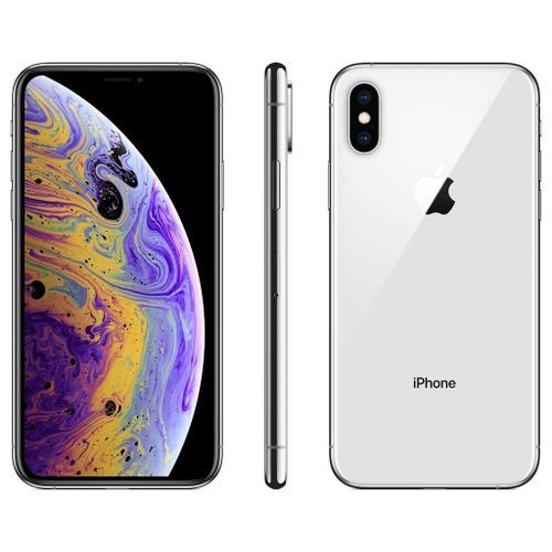 Iphone XS Max 64gb Silver Free Pouch And Tempered Glass